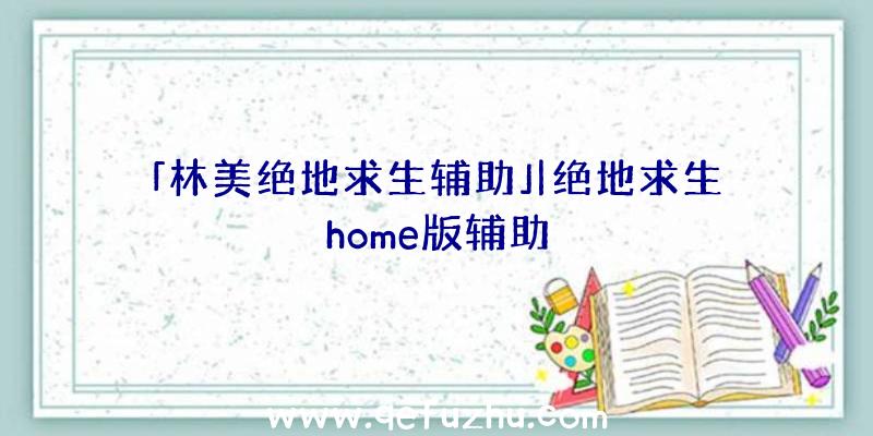 「林美绝地求生辅助」|绝地求生home版辅助